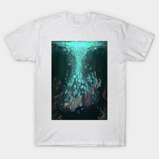 Sinking T-Shirt by CrossRoadArt